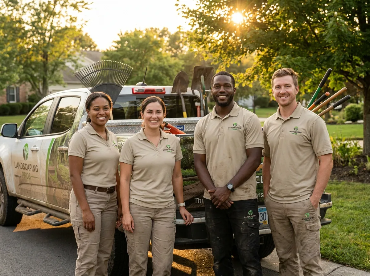 Landscaping company in Sarona, WI